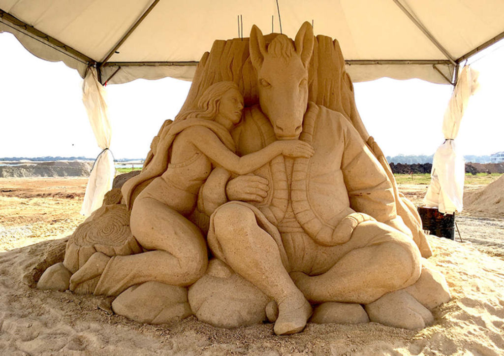 As extraordinrias esculturas de areia de Toshihiko Hosaka 19