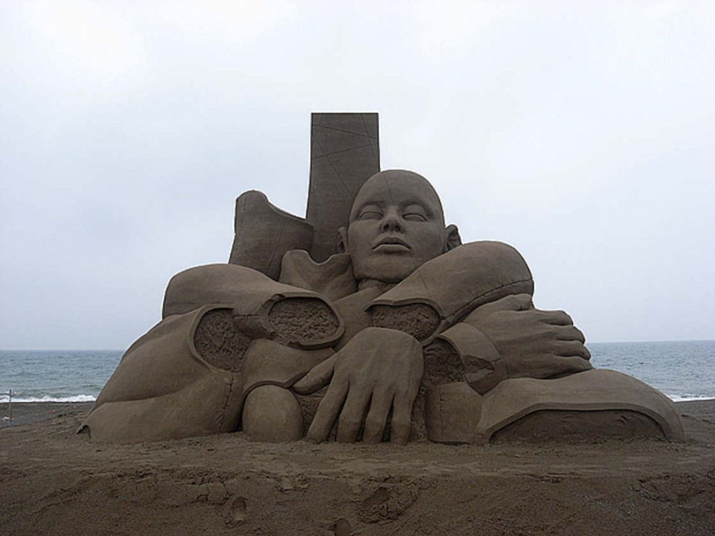 As extraordinrias esculturas de areia de Toshihiko Hosaka 20