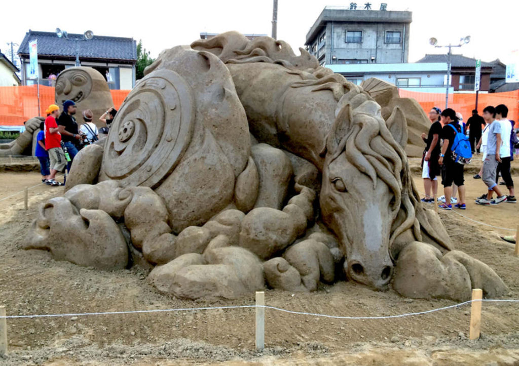 As extraordinrias esculturas de areia de Toshihiko Hosaka 23
