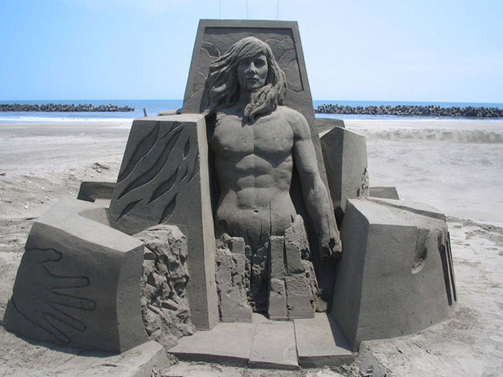 As extraordinrias esculturas de areia de Toshihiko Hosaka 24