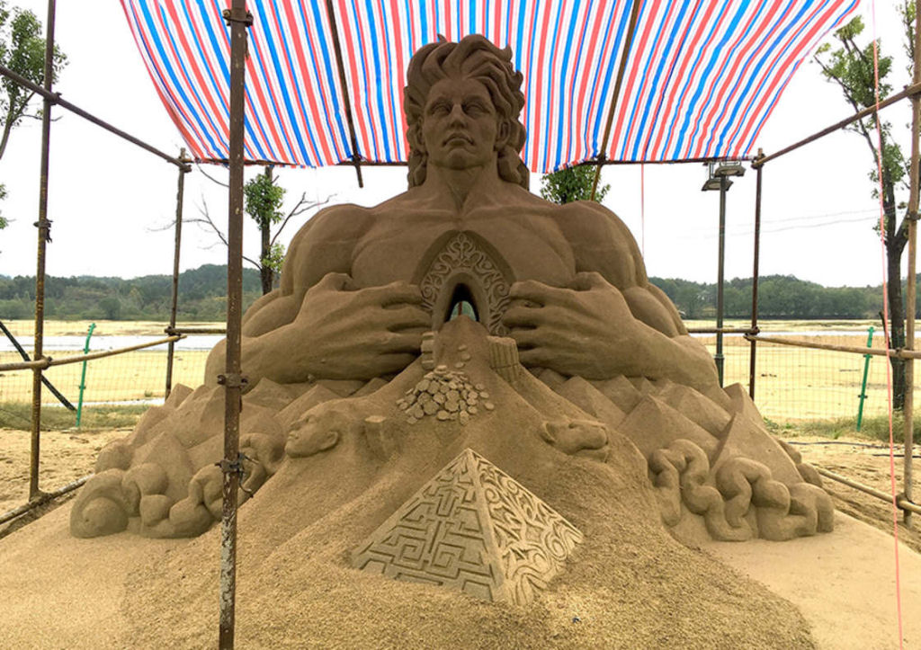 As extraordinrias esculturas de areia de Toshihiko Hosaka 27