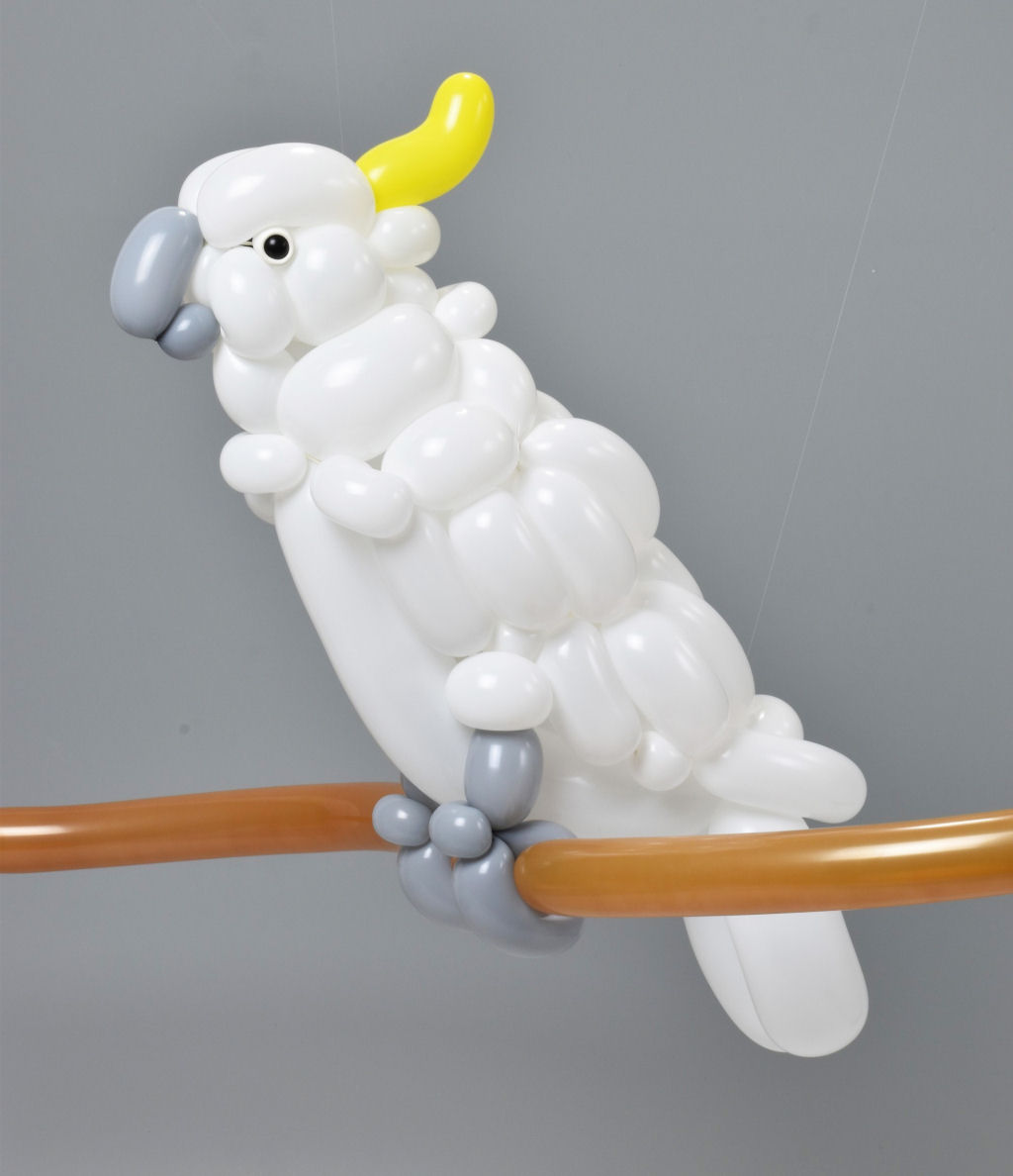 As incrveis esculturas com bales de um artista japons 03