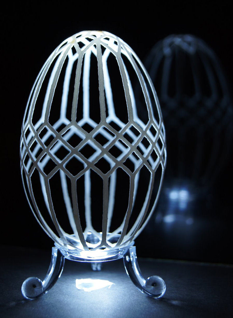 As intrincadas esculturas com ovos de ganso de Piotr Bockenheim 04