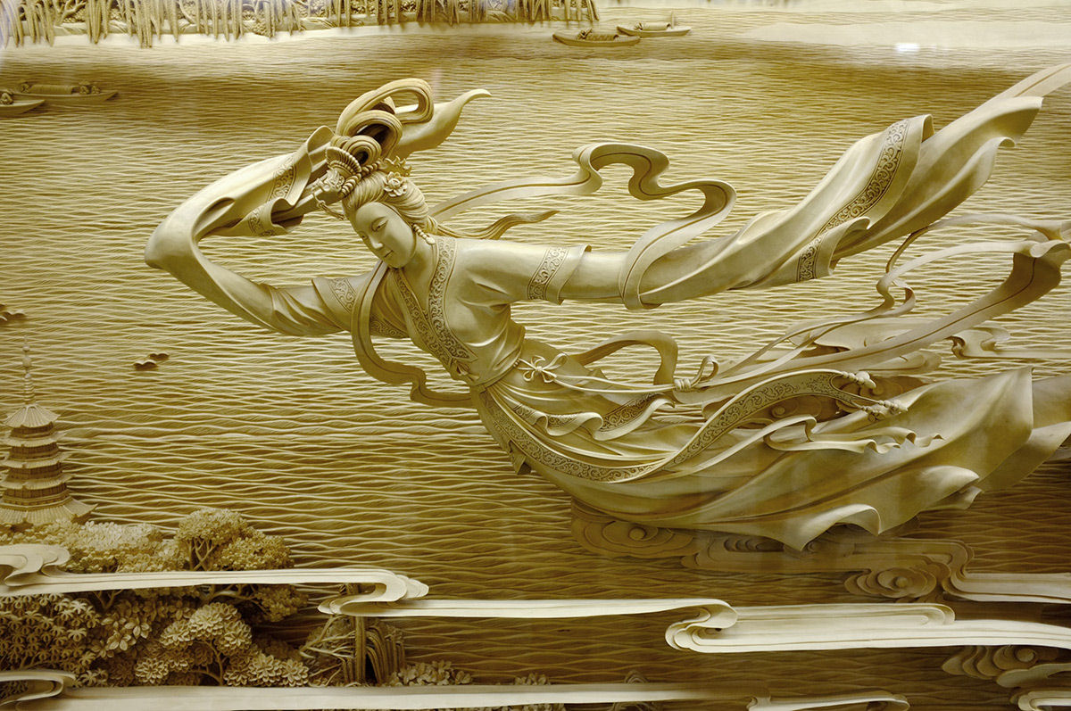 Os requintados detalhes das tradicionais esculturas em madeira de Dongyang, na China 03
