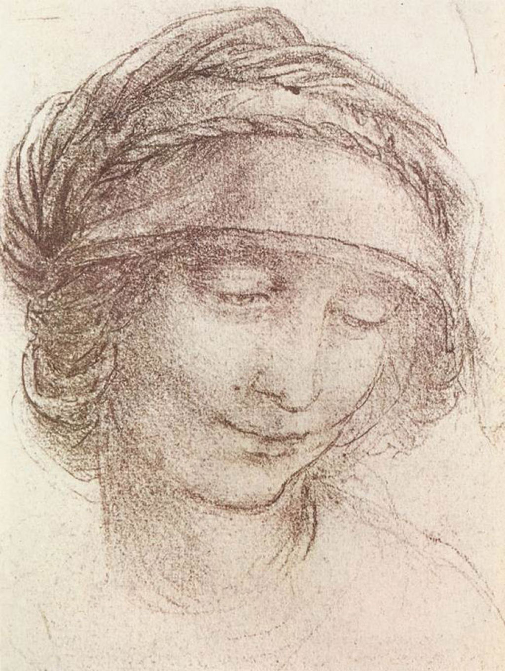 A beleza e simplicidade íntima das figuras femininas desenhadas por Leonardo da Vinci 04
