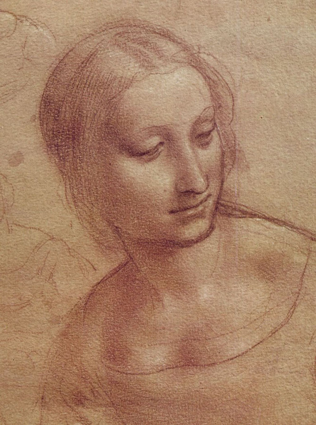 A beleza e simplicidade íntima das figuras femininas desenhadas por Leonardo da Vinci 06