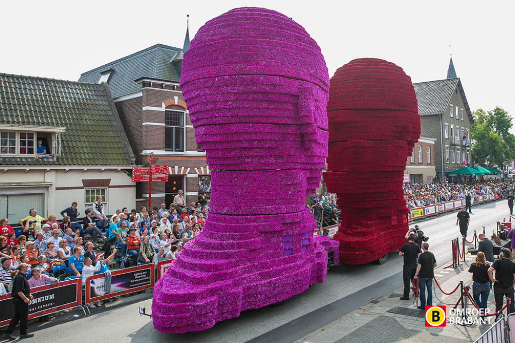 Festival Corso de Zundert 2014: a colorida festa de carros alegricos decorados com flores 10