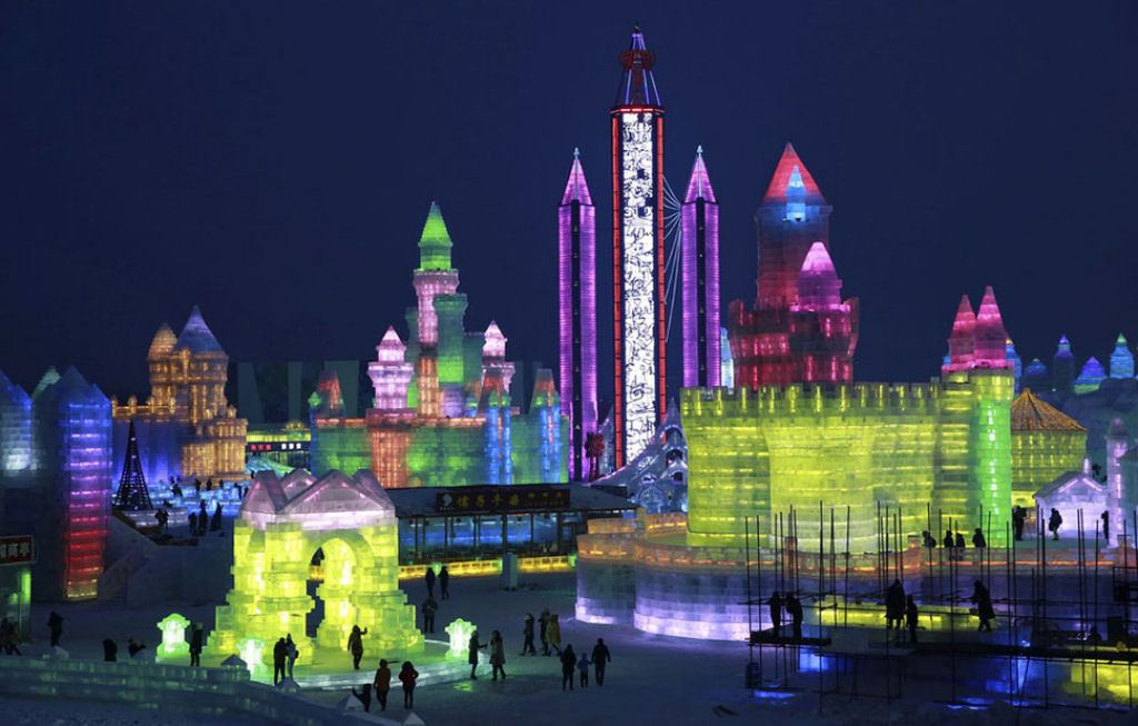 Harbin celebra mais um Festival Internacional de Gelo e Neve 17