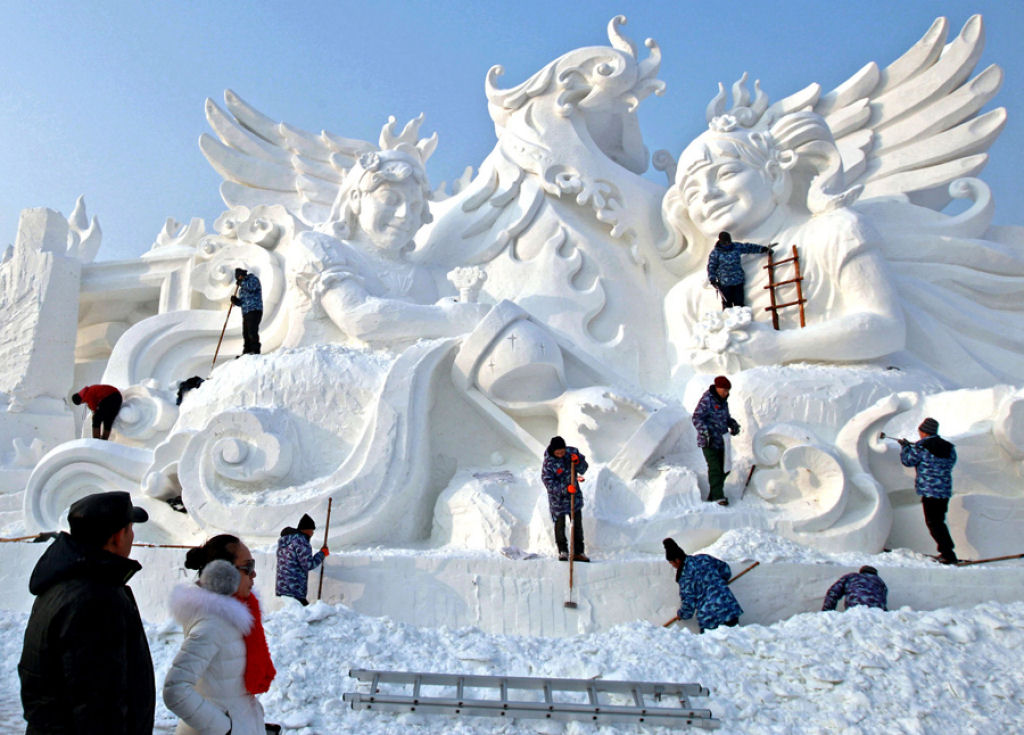 Festival Internacional do Gelo e Neve de Harbin 2016 05