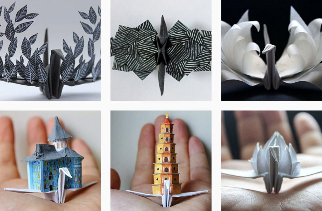 Entusiasta do origami projeta uma nova graça de papel a cada dia por mil dias 03