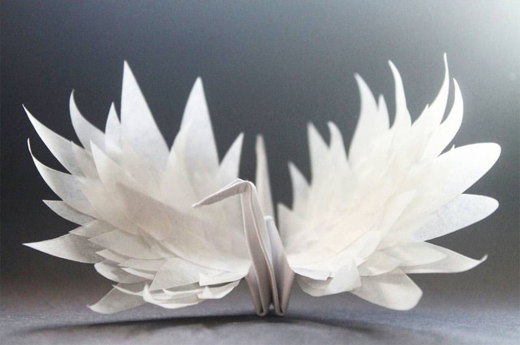 Entusiasta do origami projeta uma nova graça de papel a cada dia por mil dias 11