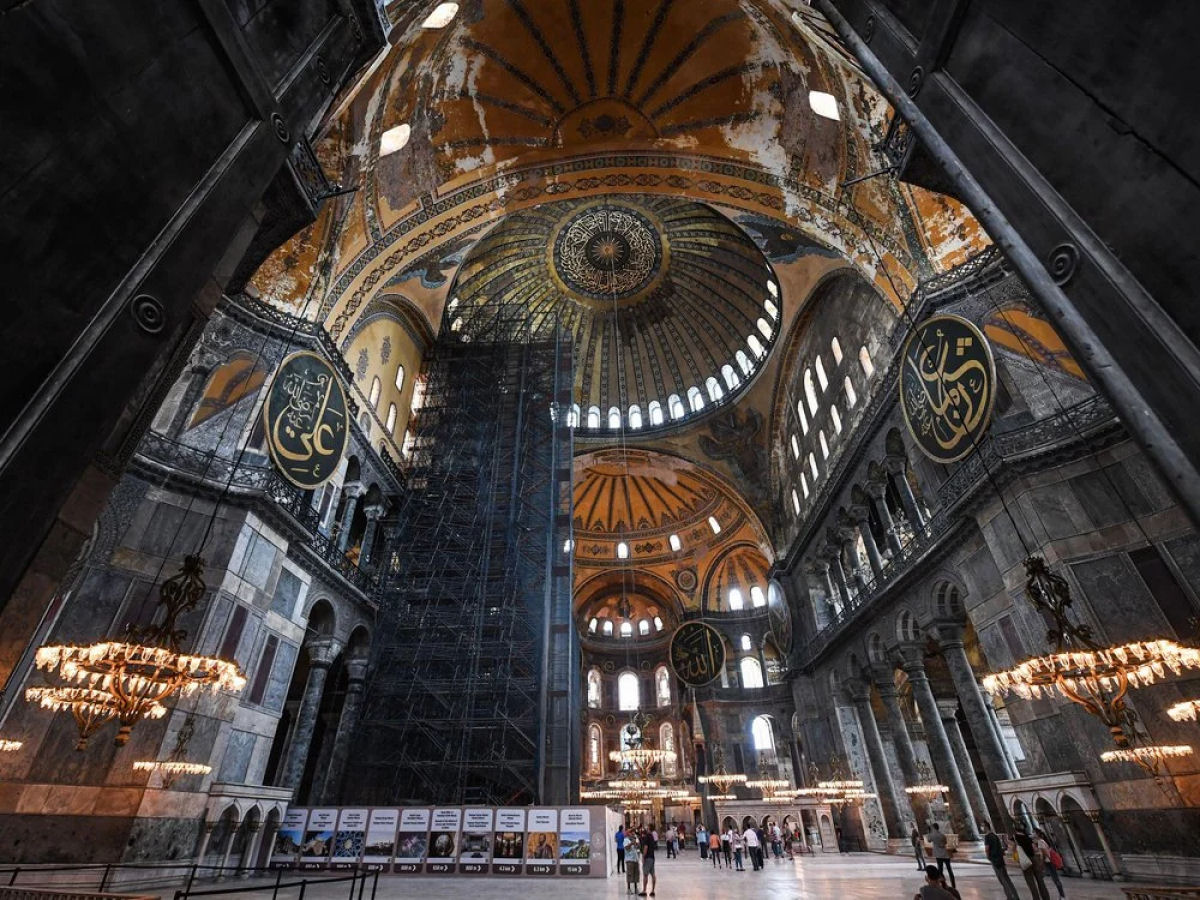 Arqueólogos pedem à Unesco que proteja a Hagia Sophia