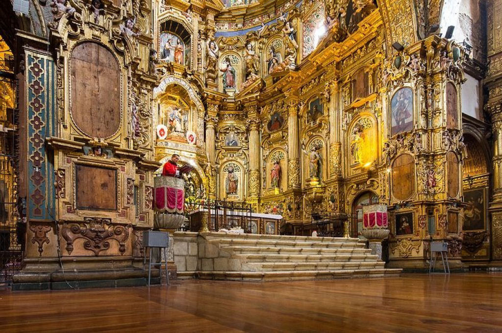 As igrejas barrocas douradas de Quito, Equador 11