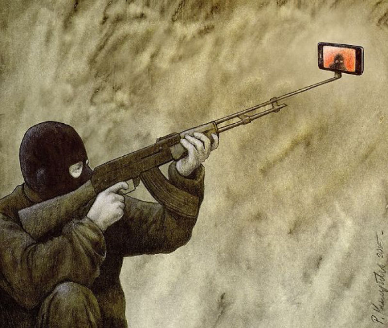 Outras incômodas ilustrações de Pawel Kuczynski mostram o que há de errado com a sociedade atual 16