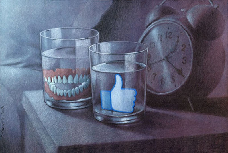 Outras incômodas ilustrações de Pawel Kuczynski mostram o que há de errado com a sociedade atual 44