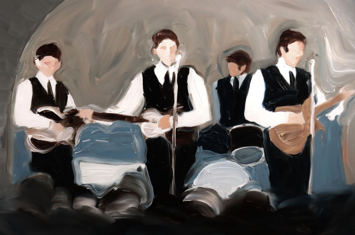1.300 pinturas a óleo fluem através de um videoclipe animado de sonho para os Beatles