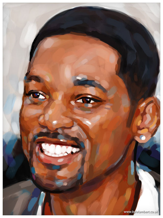 Detalhados retratos de celebridades feitos no iPad 04