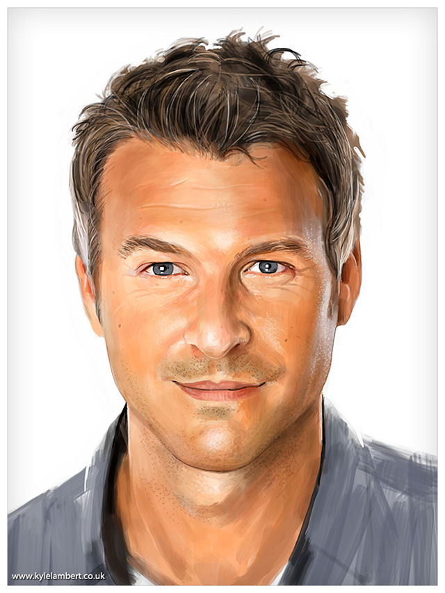 Detalhados retratos de celebridades feitos no iPad 11