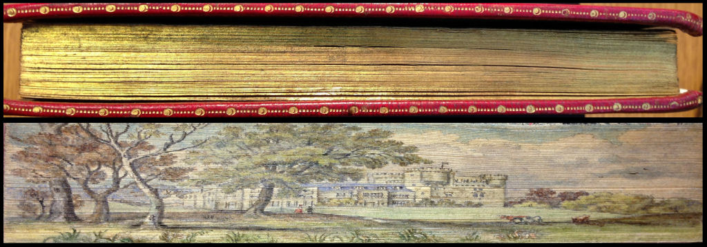 Pinturas nas bordas de livros: as obras ocultas nas laterais das obras literárias 11