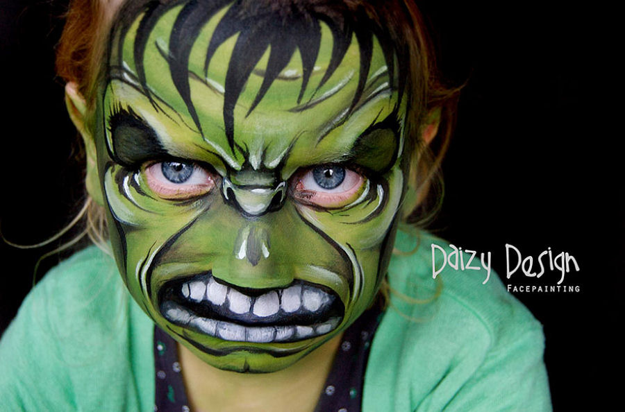Artista da Nova Zelndia maquia criaturas de fantasia na face de seus filhos 02