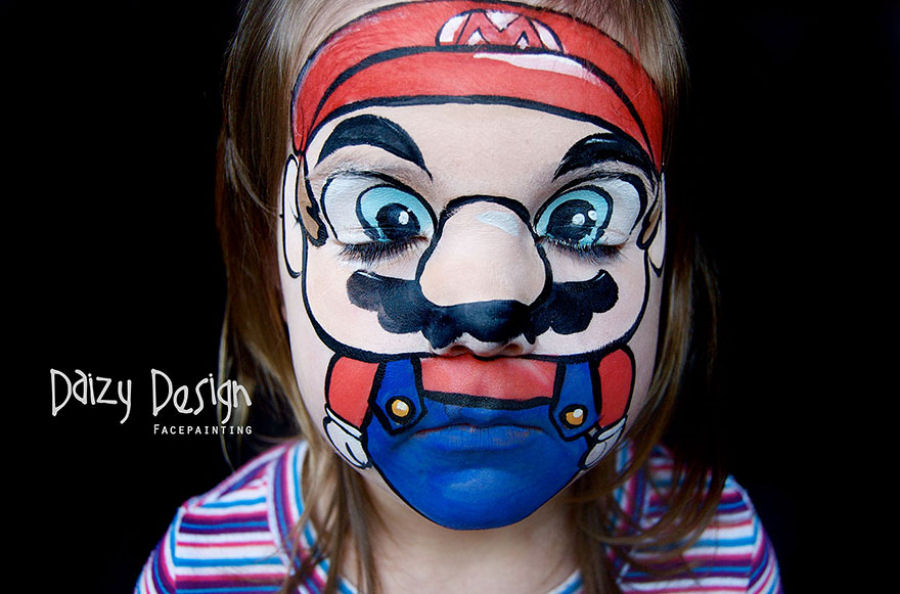 Artista da Nova Zelndia maquia criaturas de fantasia na face de seus filhos 04
