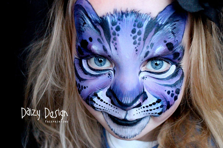 Artista da Nova Zelndia maquia criaturas de fantasia na face de seus filhos 09