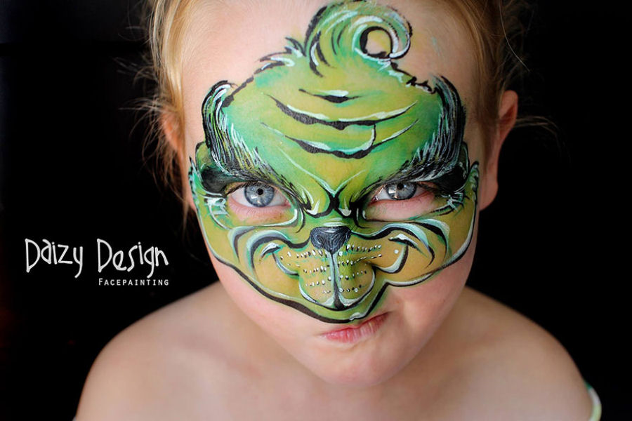 Artista da Nova Zelndia maquia criaturas de fantasia na face de seus filhos 10