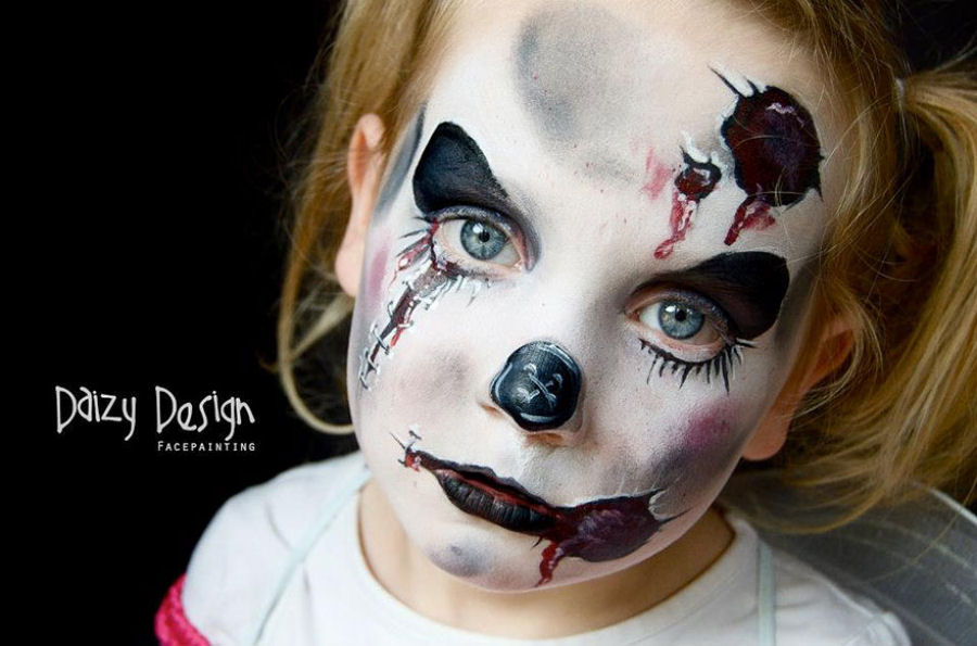 Artista da Nova Zelndia maquia criaturas de fantasia na face de seus filhos 12