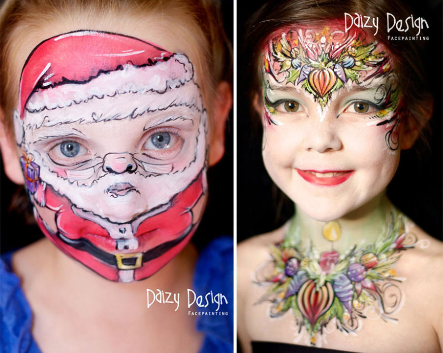 Artista da Nova Zelndia maquia criaturas de fantasia na face de seus filhos 18