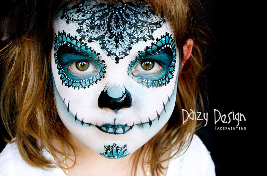 Artista da Nova Zelndia maquia criaturas de fantasia na face de seus filhos 19