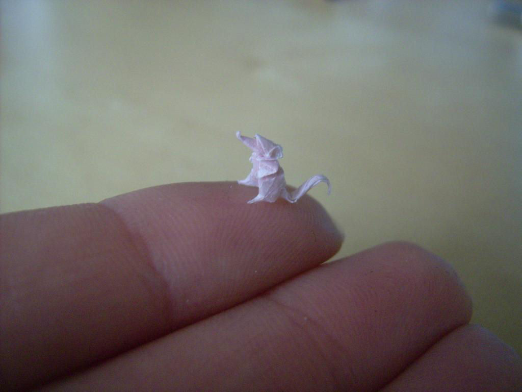 Nano Origami: as micro-criaes de papel dobrado 09