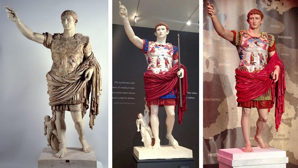 Estas eram as verdadeiras cores das estátuas gregas e romanas