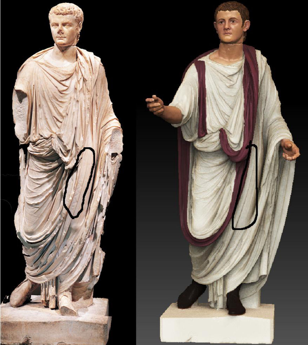 Estas eram as verdadeiras cores das estátuas gregas e romanas
