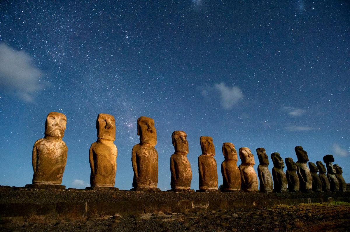 O mistério da construção das famosas estátuas da Ilha de Páscoa poderia ter sido resolvido