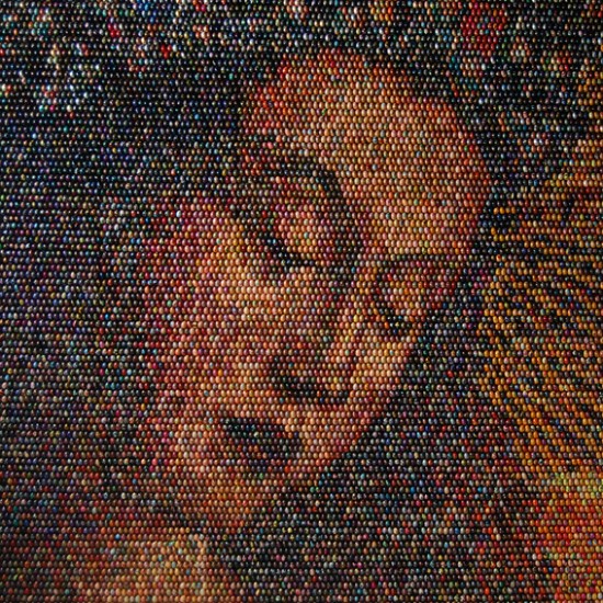 Magnficos mosaicos com ovos decorativos de pscoa 03