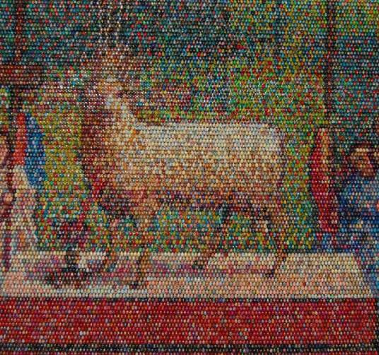 Magnficos mosaicos com ovos decorativos de pscoa 06