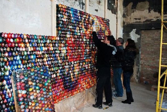 Magnficos mosaicos com ovos decorativos de pscoa 07