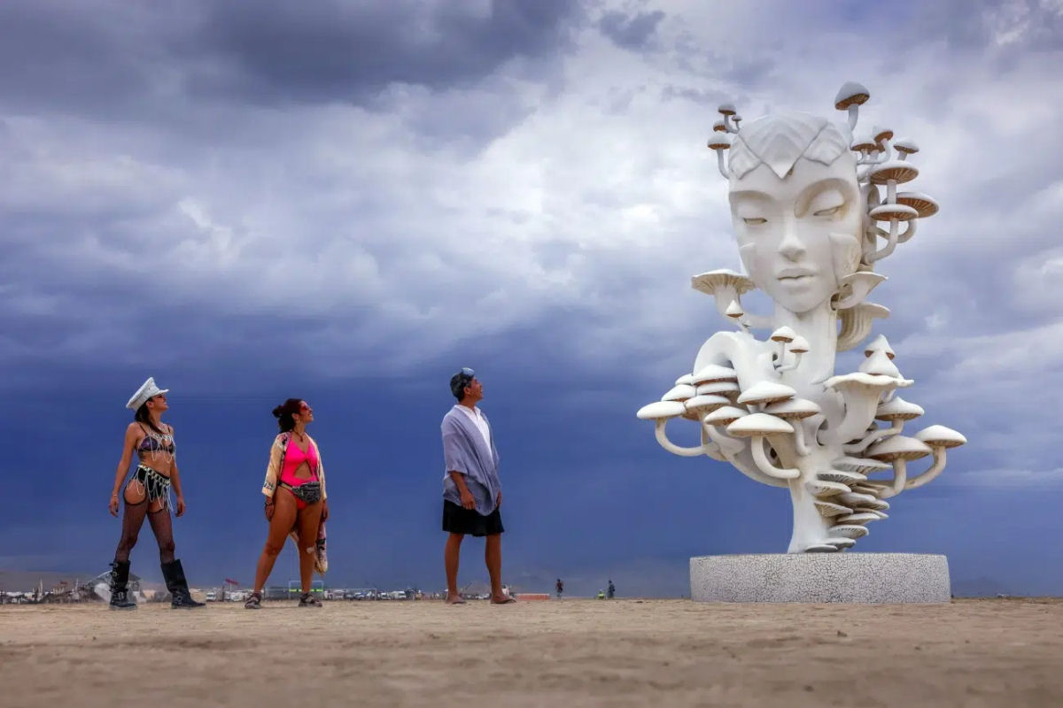 Arte surreal de artista sul-africano chega ao Burning Man
