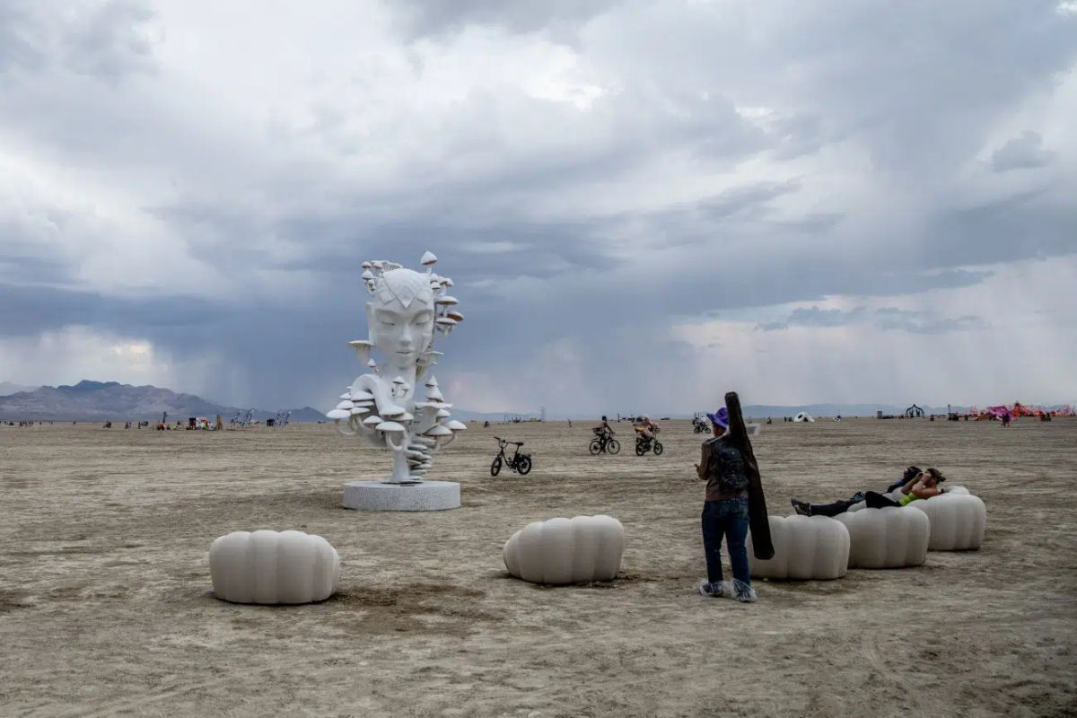 Arte surreal de artista sul-africano chega ao Burning Man