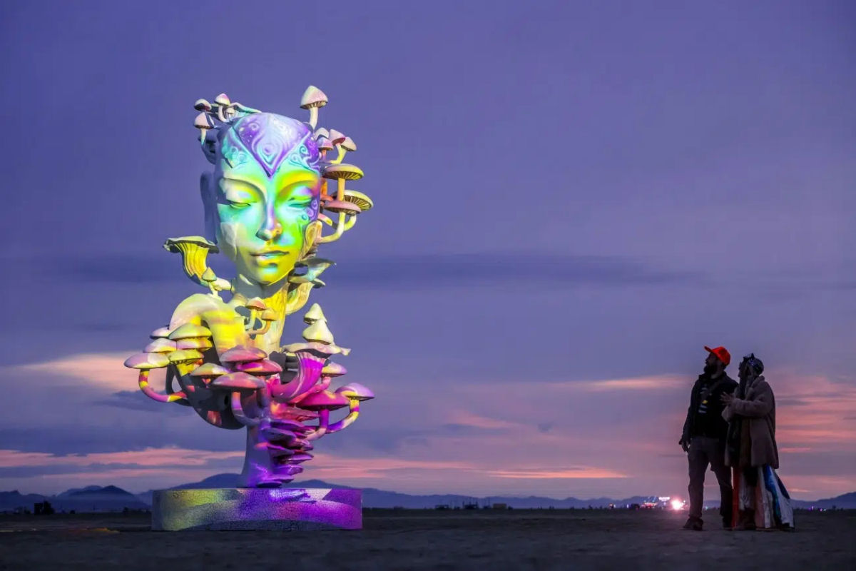 Arte surreal de artista sul-africano chega ao Burning Man