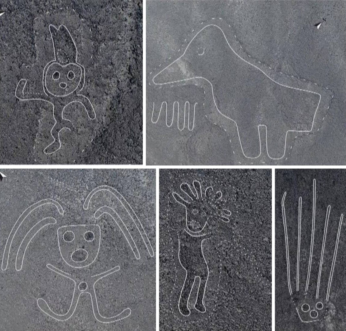 Arquelogos descobrem quase 170 linhas de Nazca datadas de cerca de 2.000 anos no Peru 01