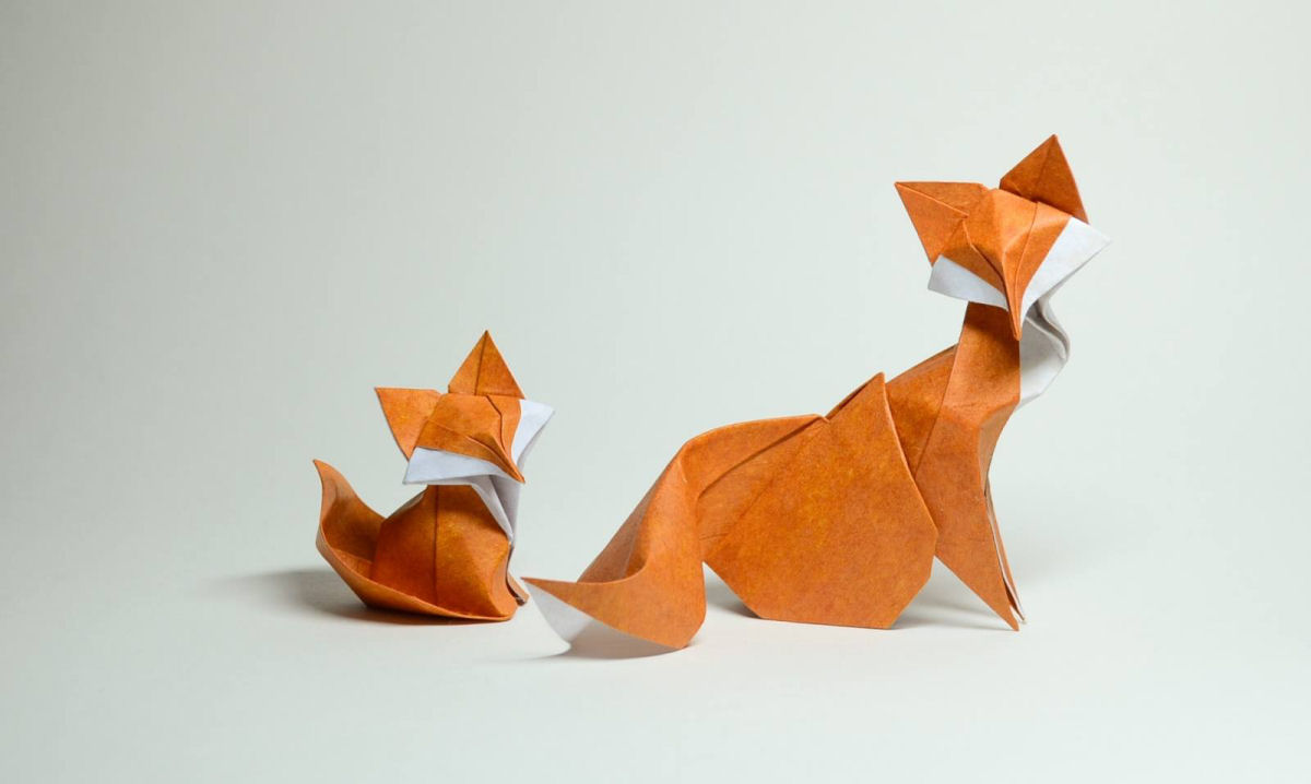 A papiroflexia mida permite a este artista vietnamita criar origami curvado 03