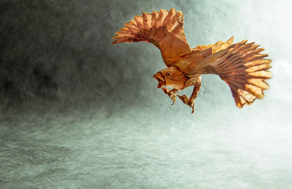 Os incrveis origamis animais de um artista espanhol 01