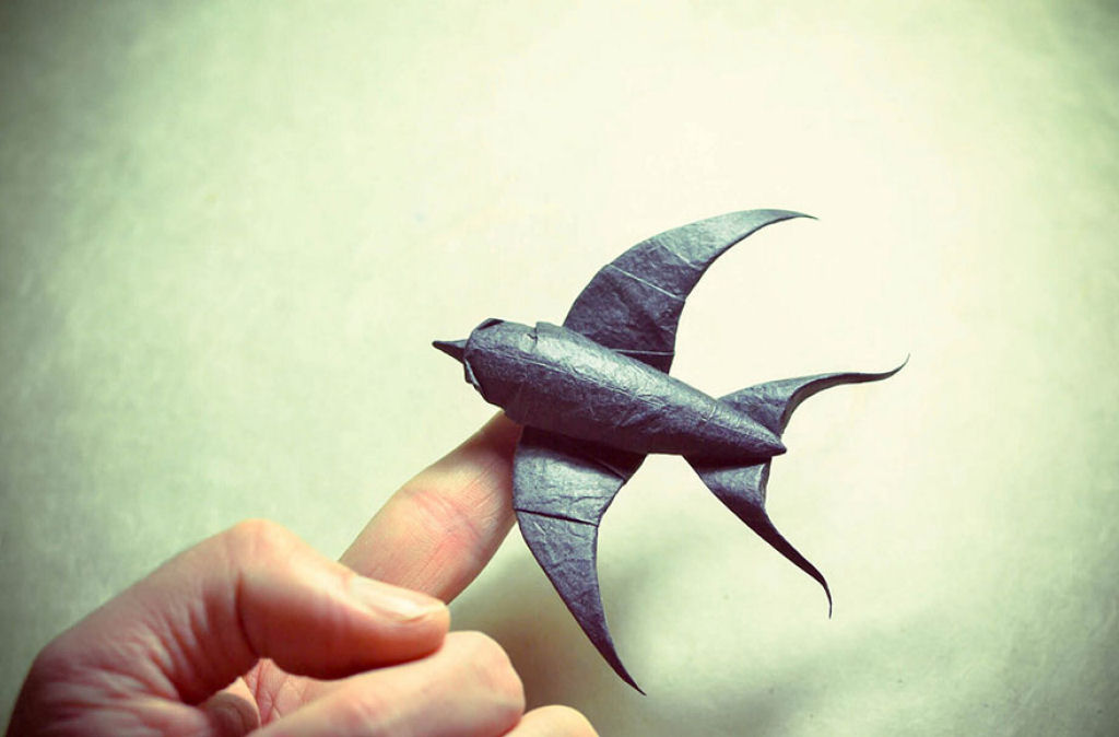 Os incrveis origamis animais de um artista espanhol 14