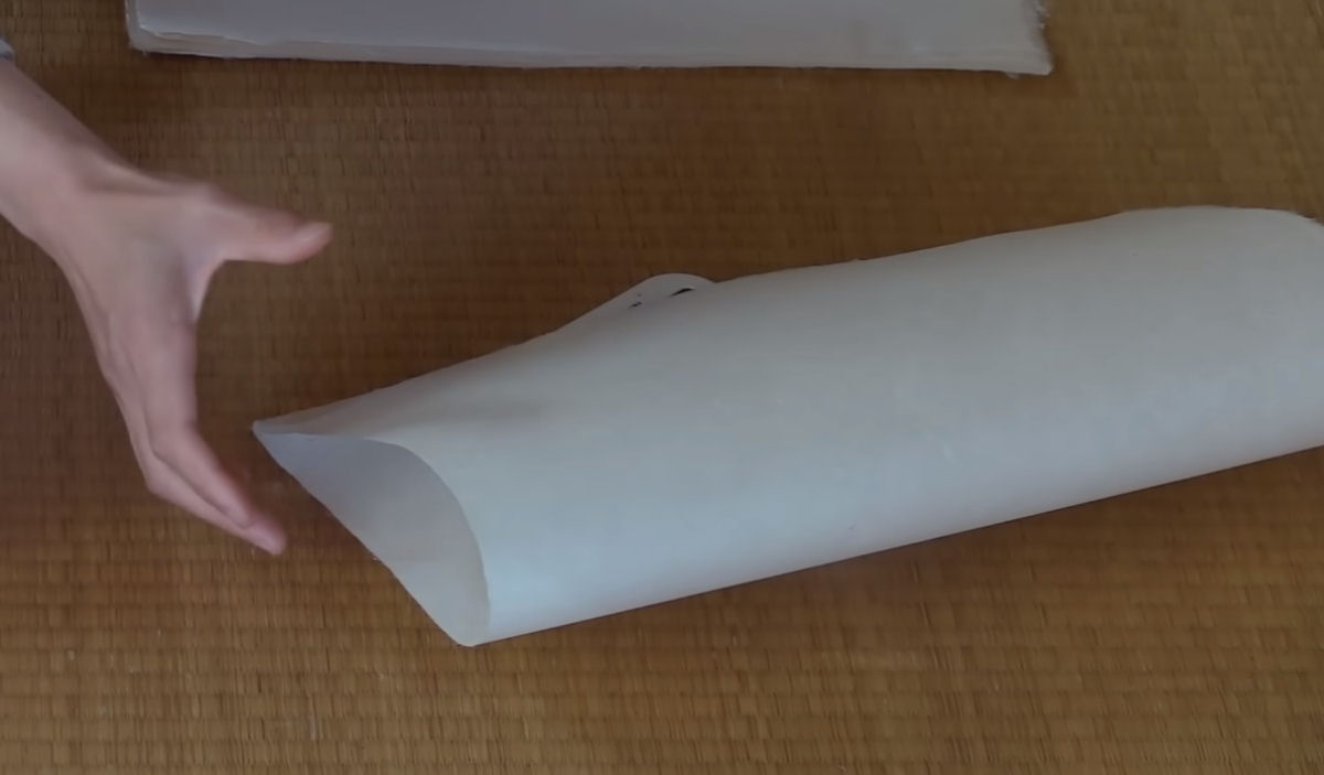 Como o papel japons mais resistente  feito de forma artesanal