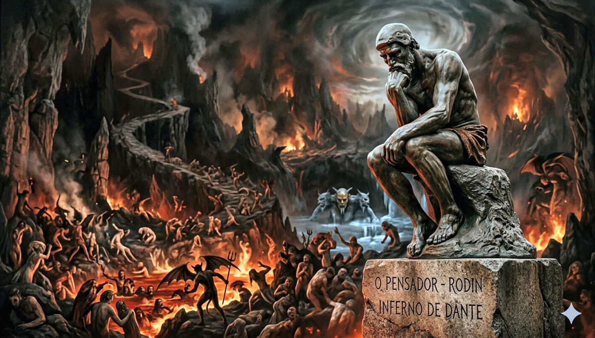 Quem era 'O Pensador' e o que ele estava (est�) realmente pensando?