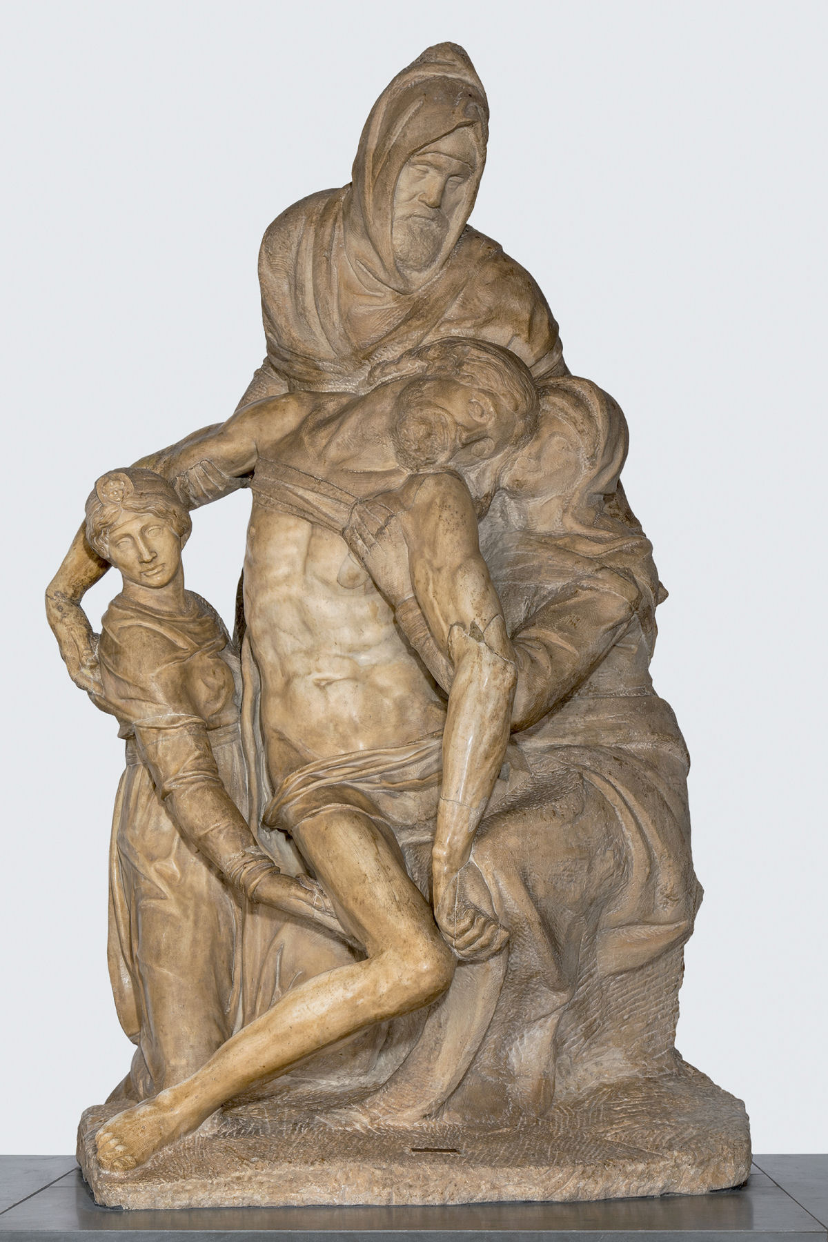 A restauração da Pietà de Florença de Michelangelo foi concluída