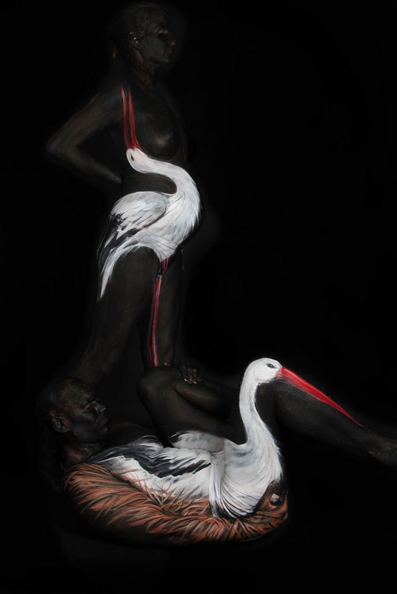 As incrveis pinturas corporais de Gesine Marwedel 05
