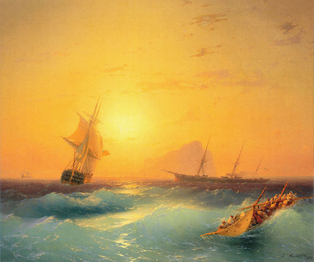 O poder do mar nas hipnticas ondas translcidas de pinturas russas do sculo XIX 02