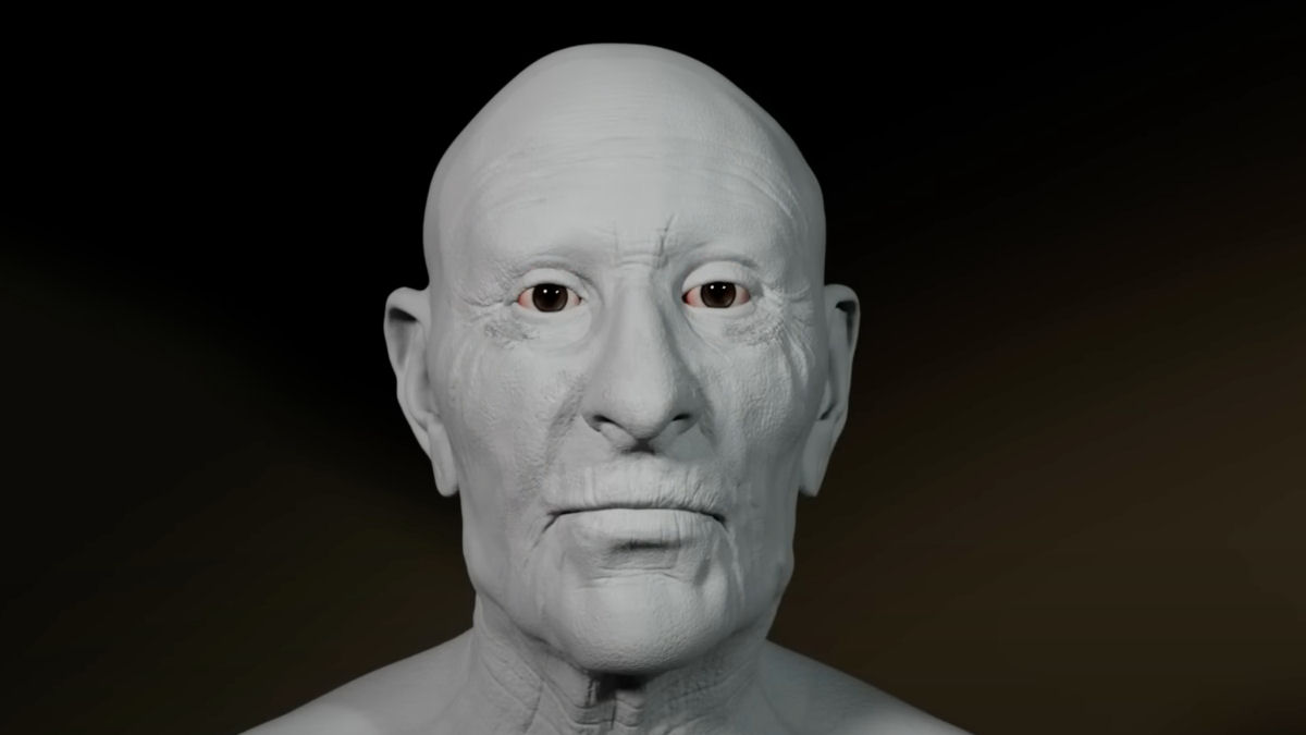 O rosto do fara Ramss II foi reconstrudo digitalmente